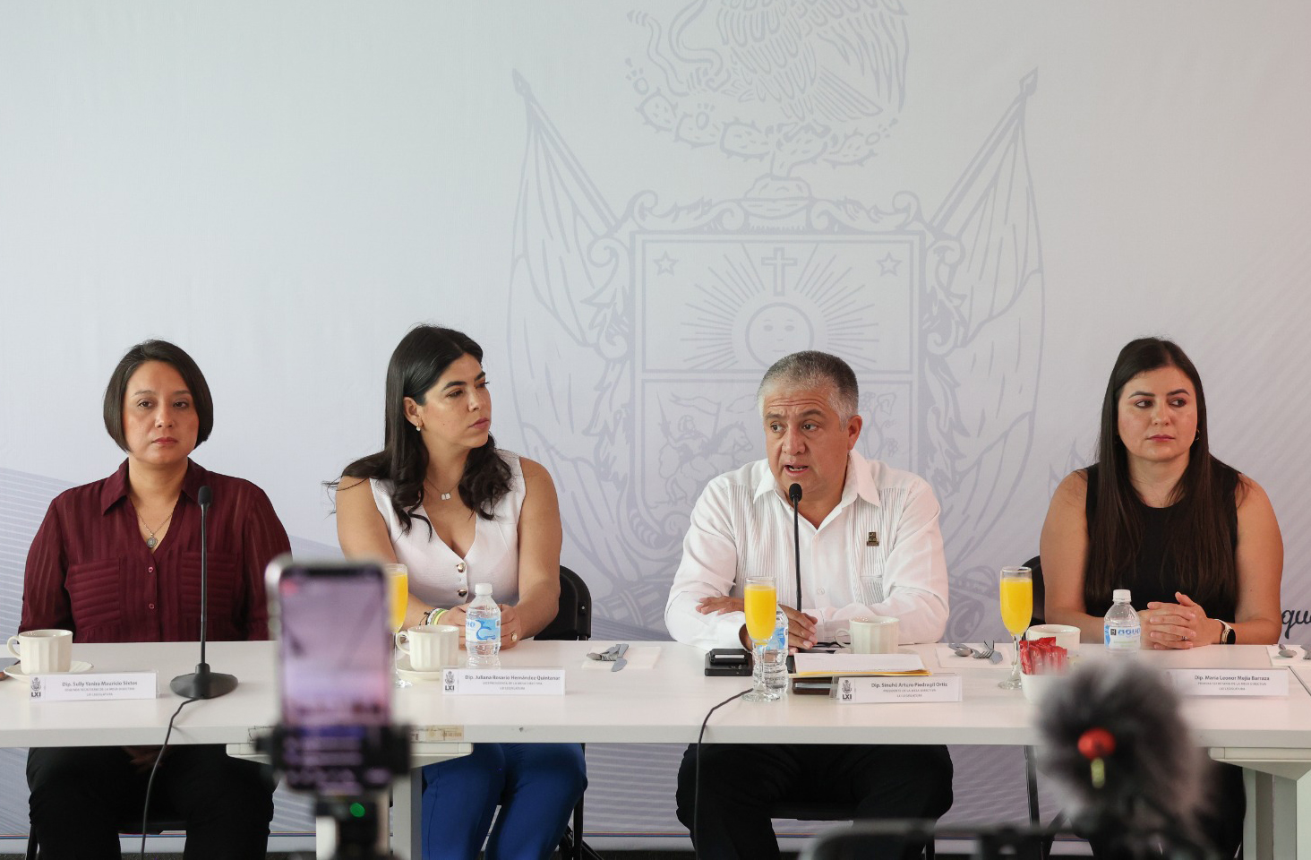 Protocolos de seguridad en Legislatura