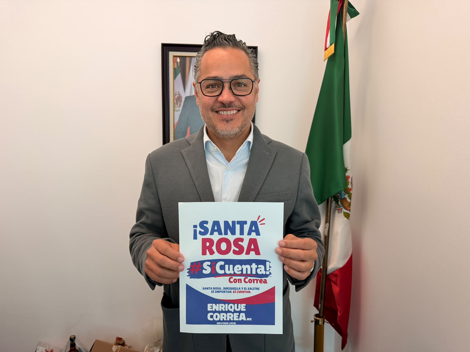 A Santa Rosa se le defiende; Correa