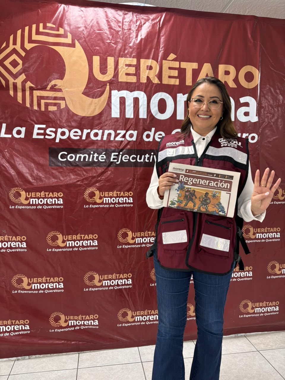 Claudia Gayou se afilia a MORENA