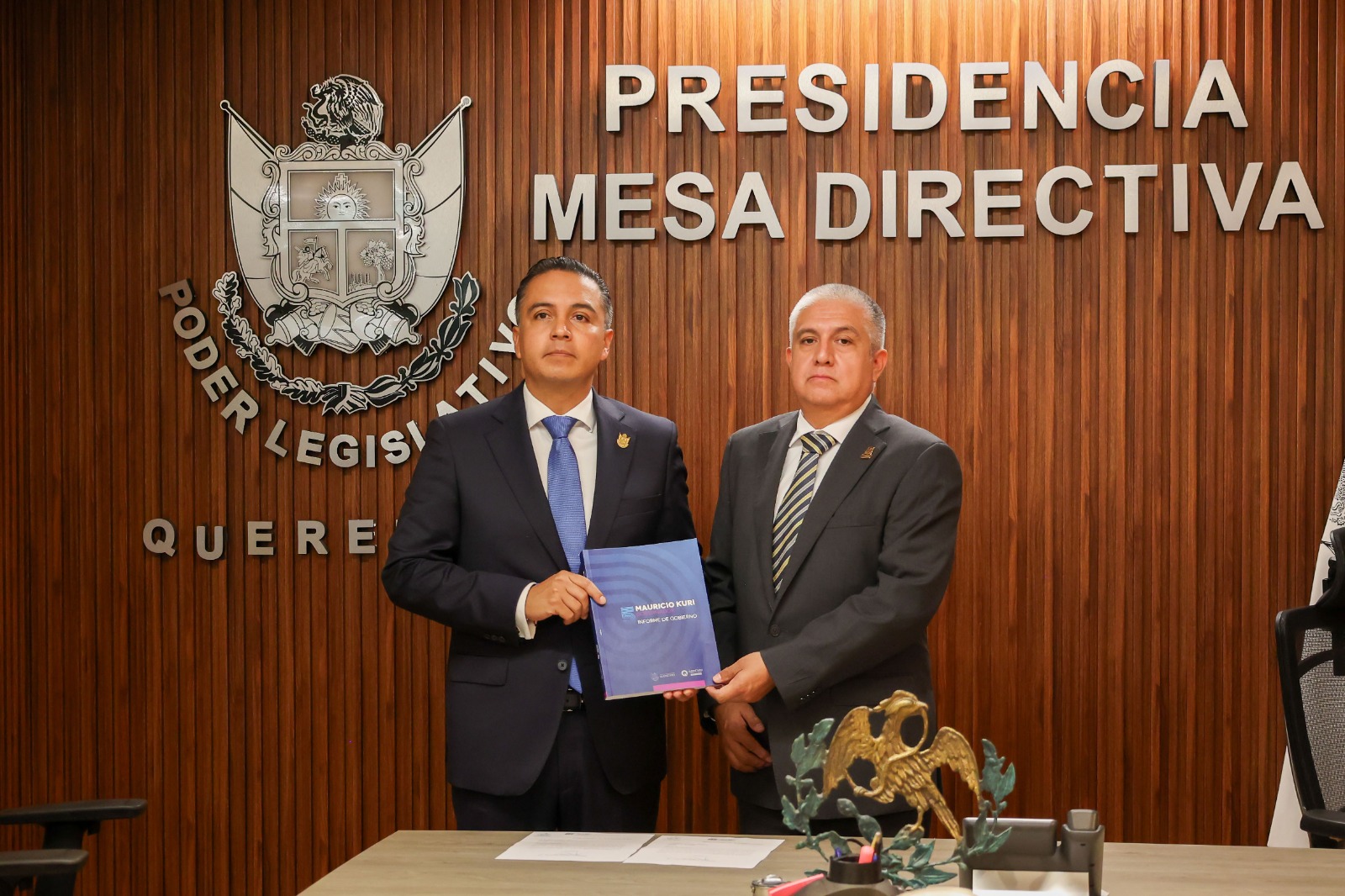 Mesa Directiva recibe 5to Informe
